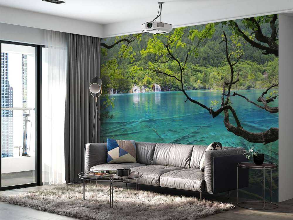Lac coloré