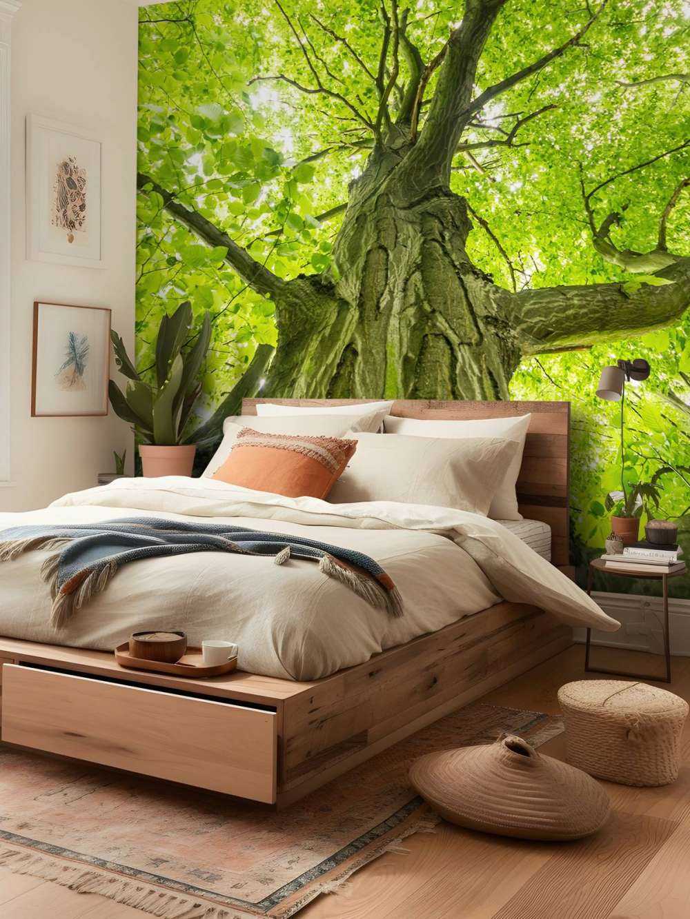 Grand arbre dans la forêt