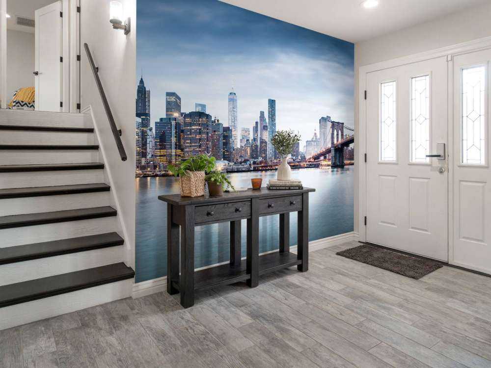 Coucher de soleil de New York