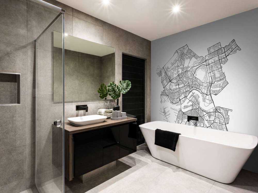 Carte de Rotterdam, blanc