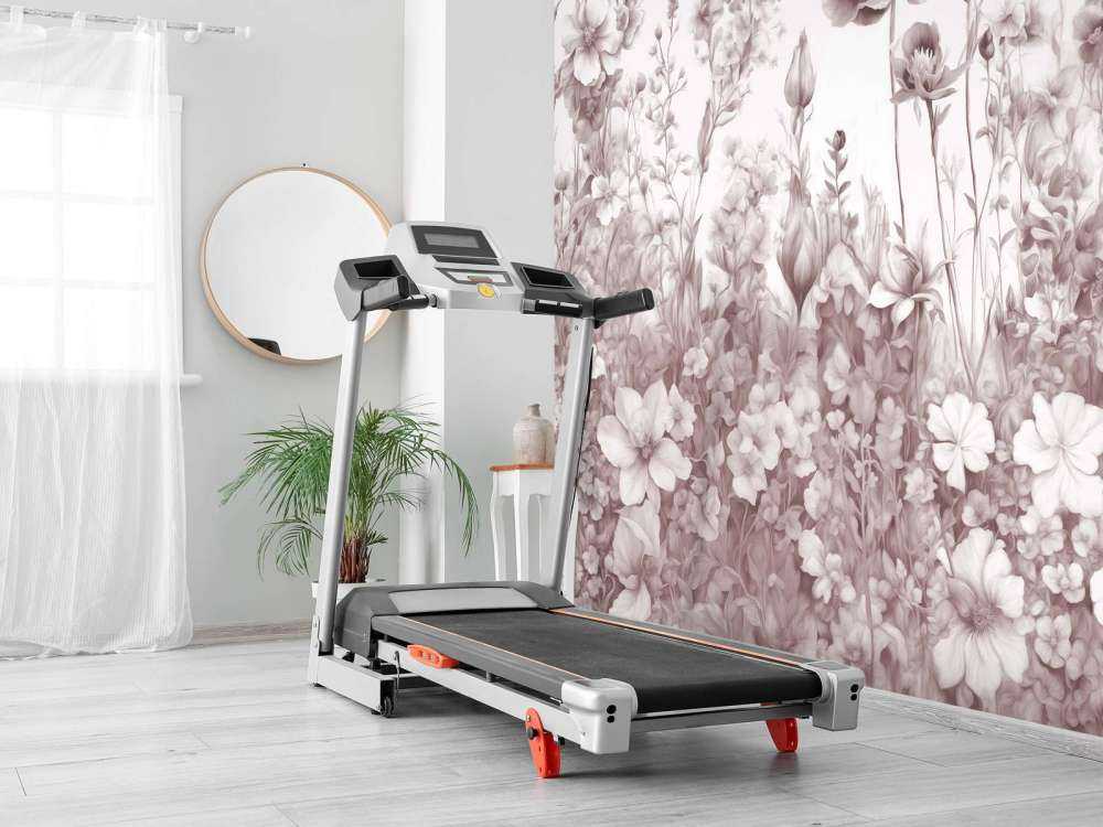 Fleurs de mon âme sans couture - rose