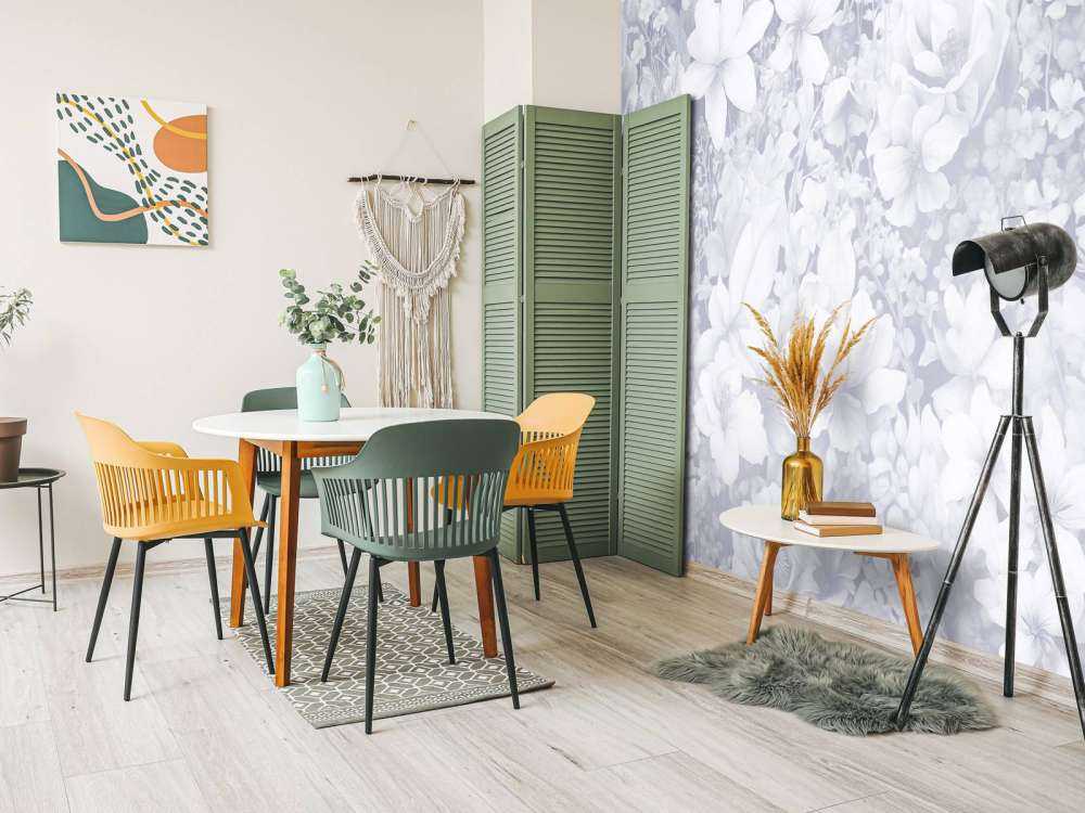 Festival de fleurs sans couture - lavande