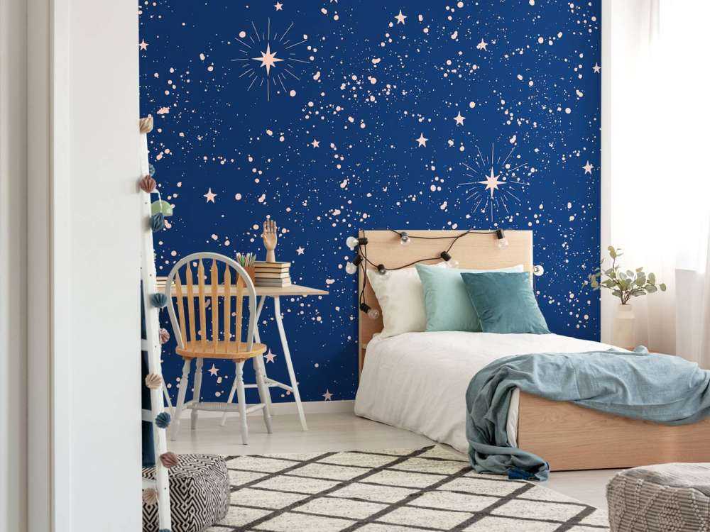 Nuit scintillante pleine d'étoiles