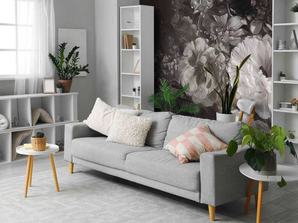 Bouquet avec lilas vert