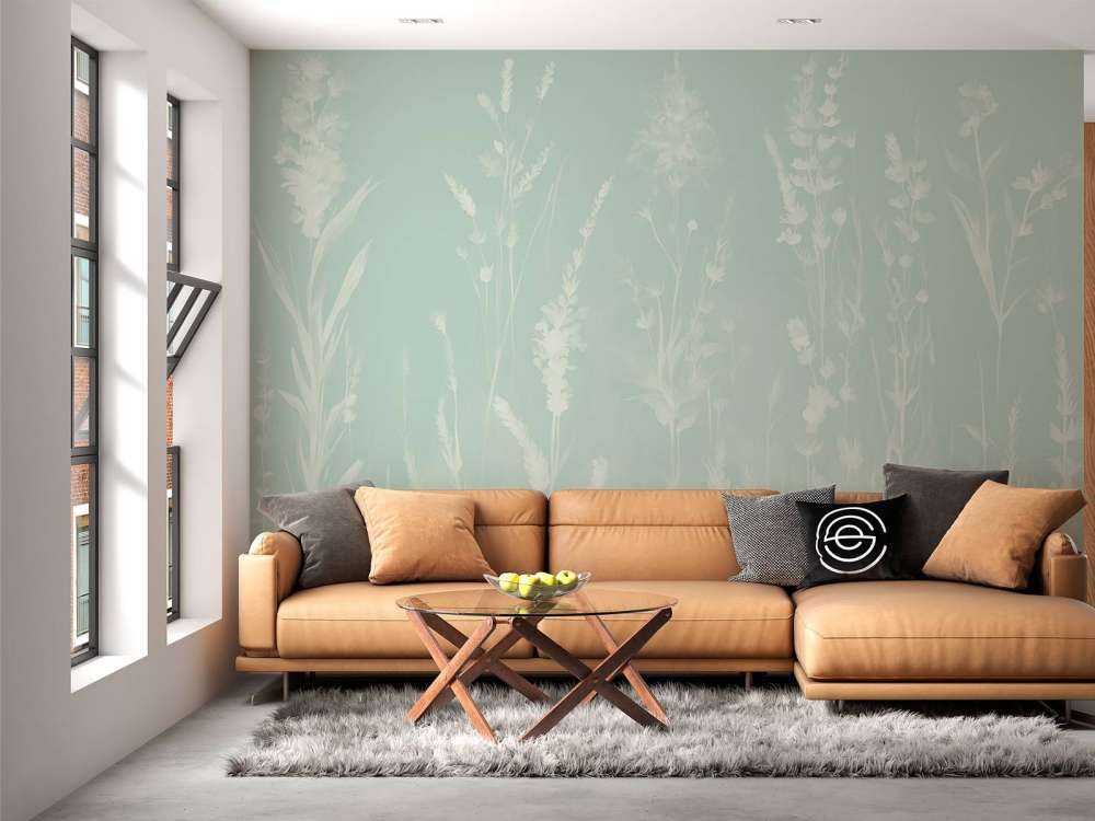 Lavande Clair Seamless Vert Menthe