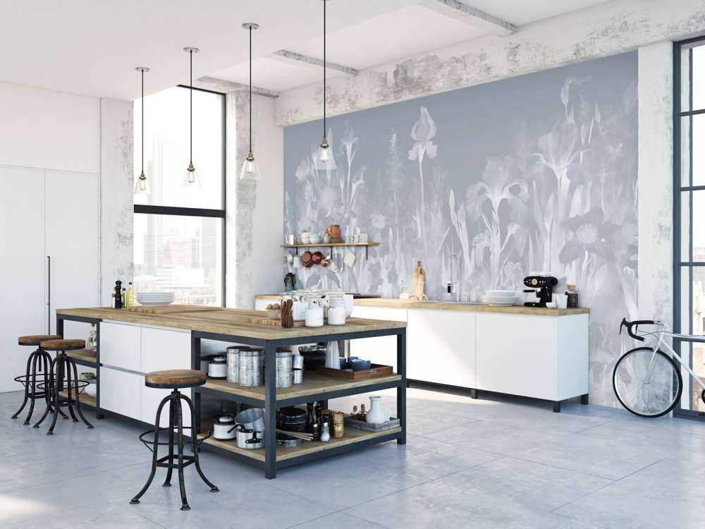 Printemps parfumé - bleu ciel