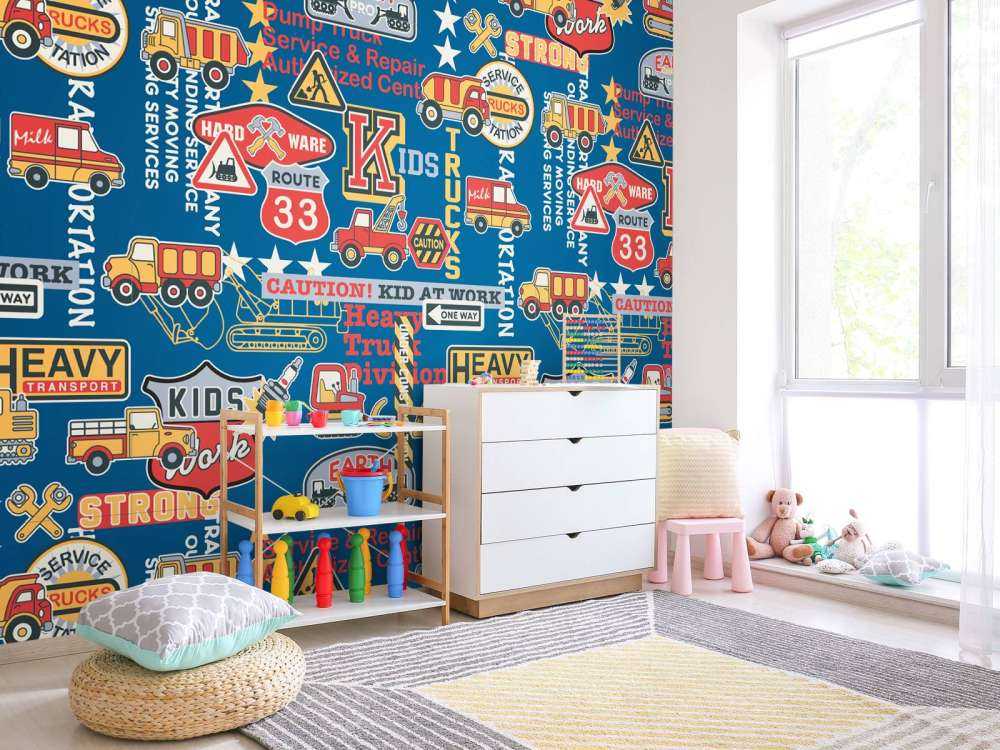 Trafic de construction et badges