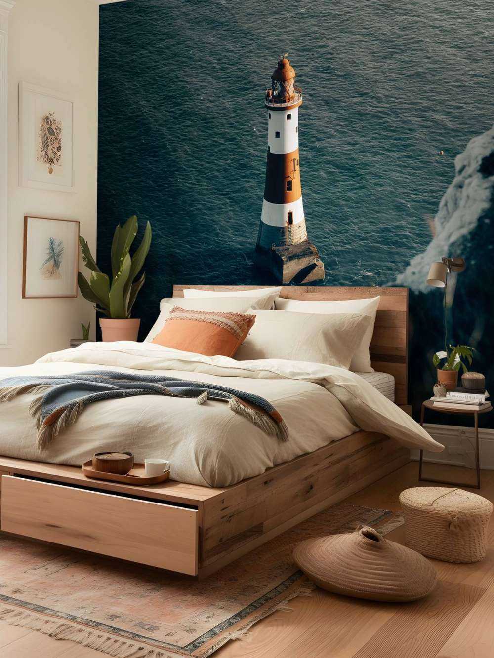 Phare sur la côte anglaise