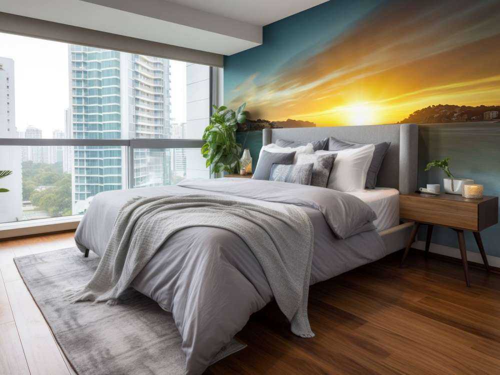 Un beau coucher de soleil