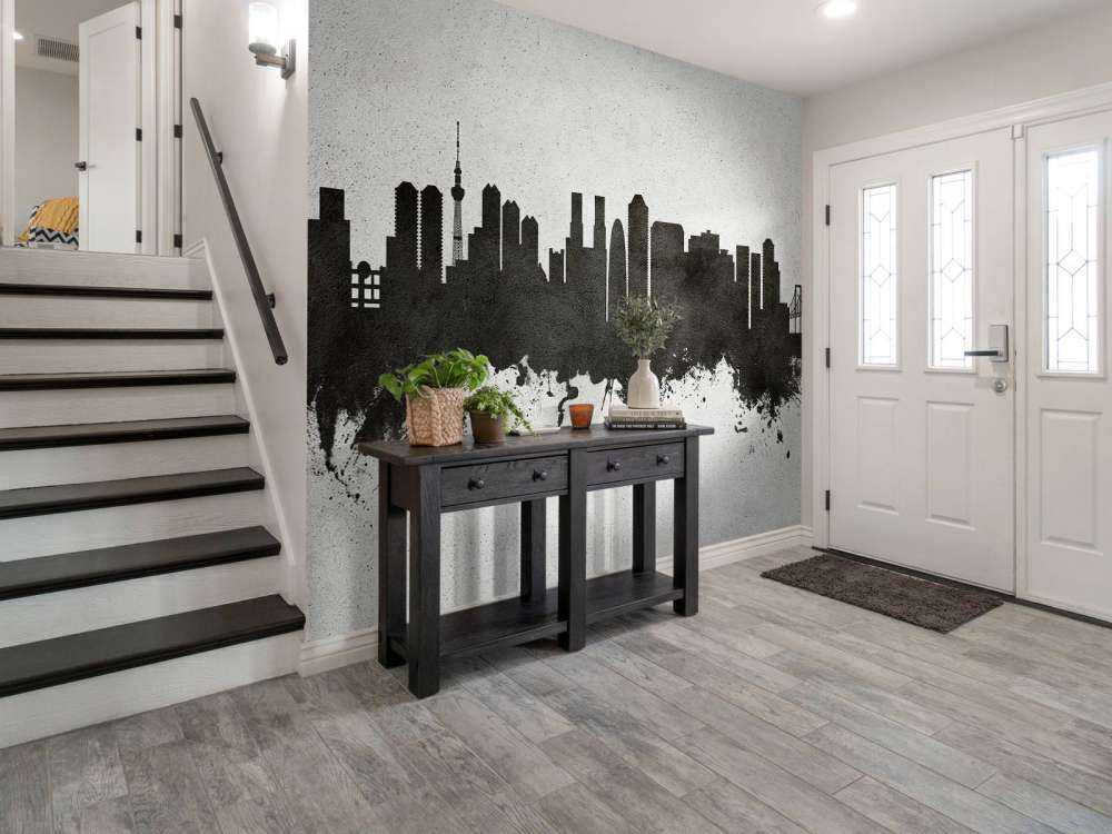 Aquarelle skyline, Tokyo