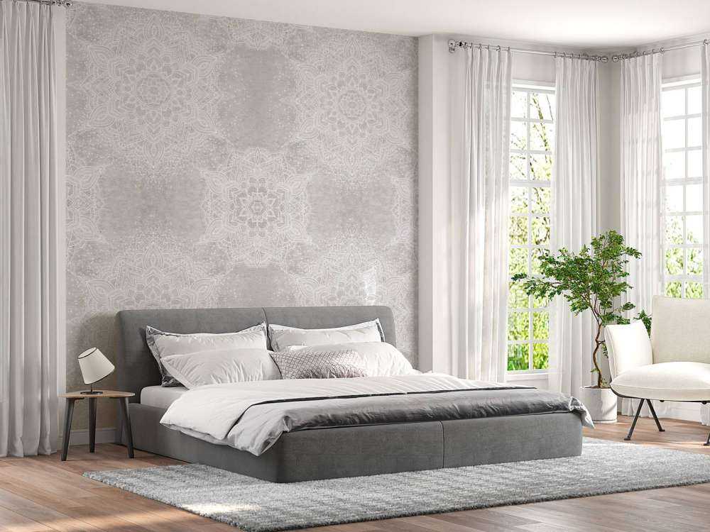 Ibiza vintage mandala_gris neutre