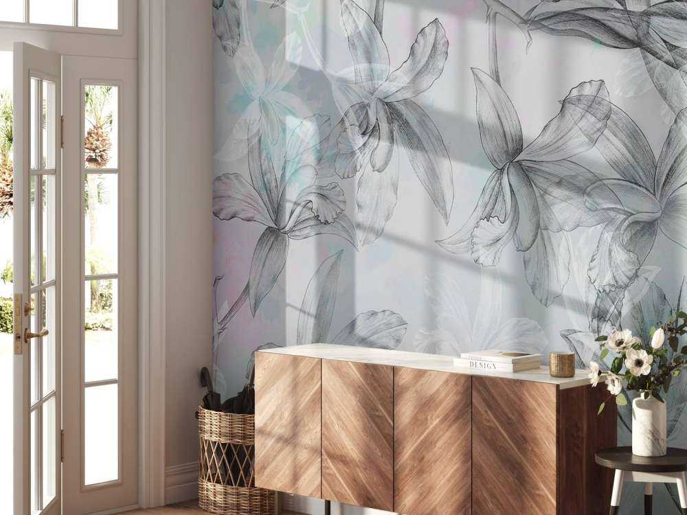 Rêverie d'orchidée bicolore verte