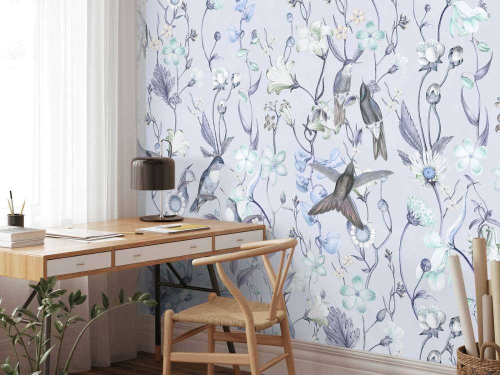 Printemps Éthéré - Délice Bleu Ciel