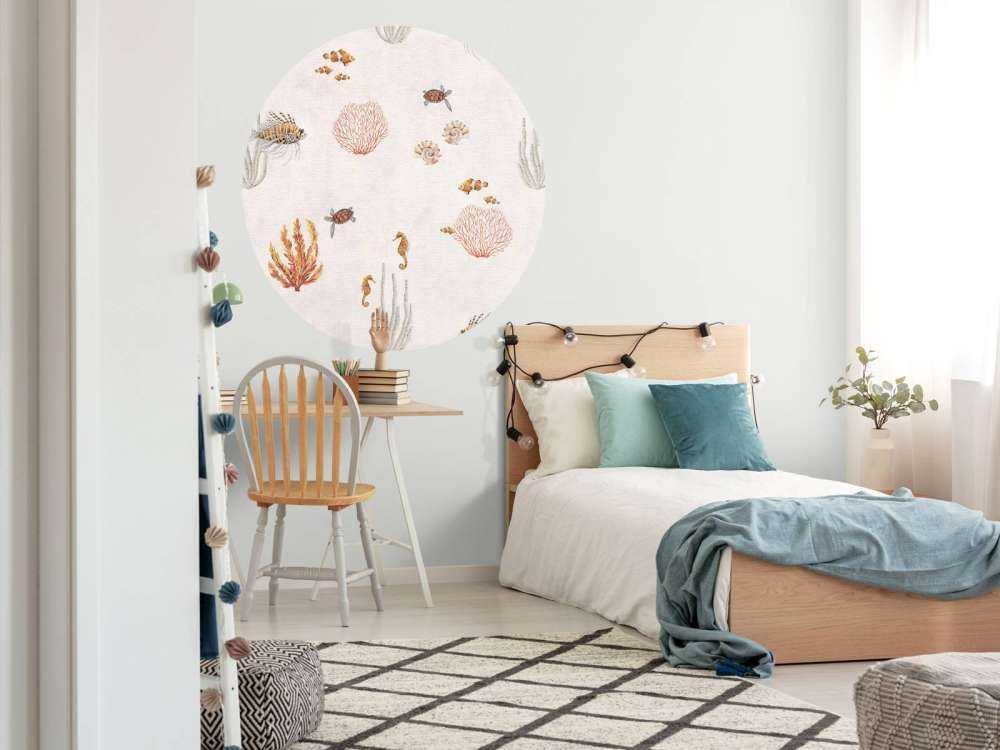 Coral Garden - White - 120