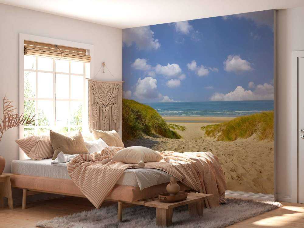 Promenade à travers les dunes