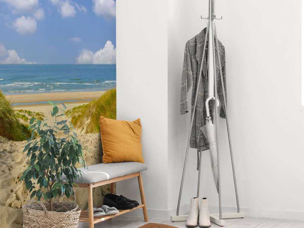 Promenade à travers les dunes