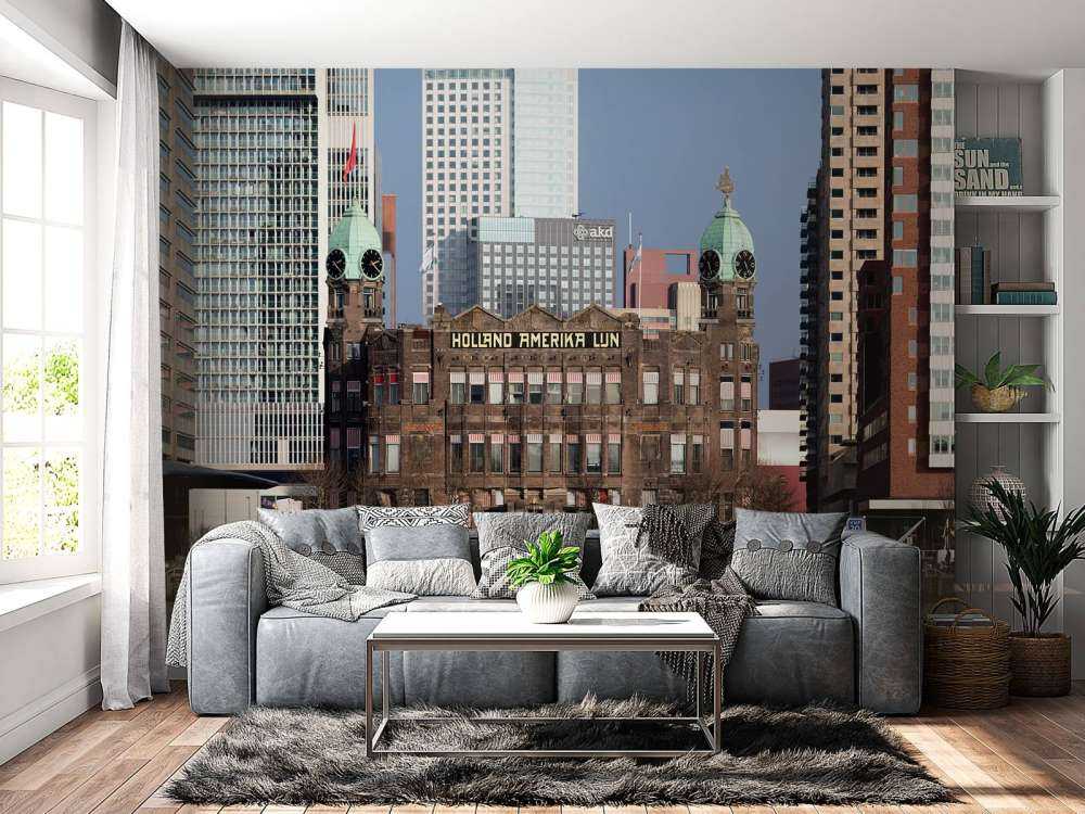 Hôtel New York Rotterdam en couleur 