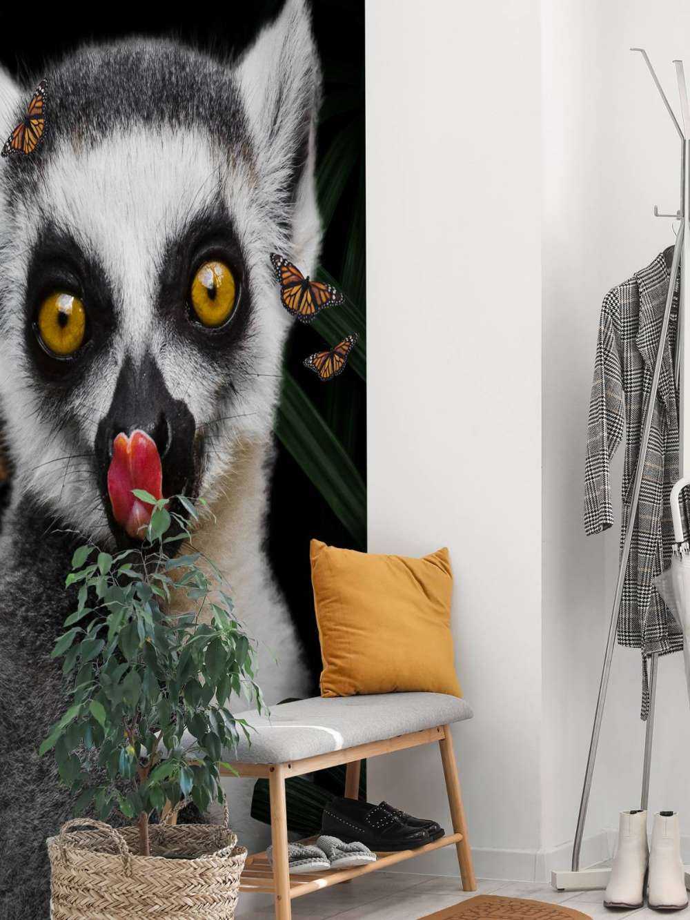 Jungle Lemur Portrait