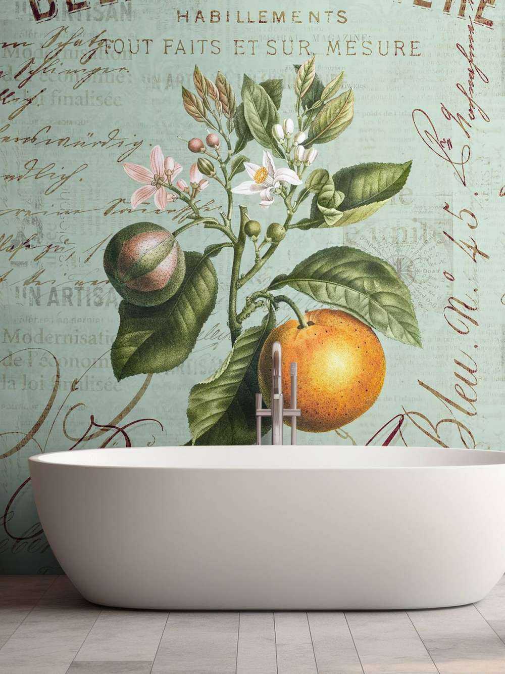 nostalgie orange vintage