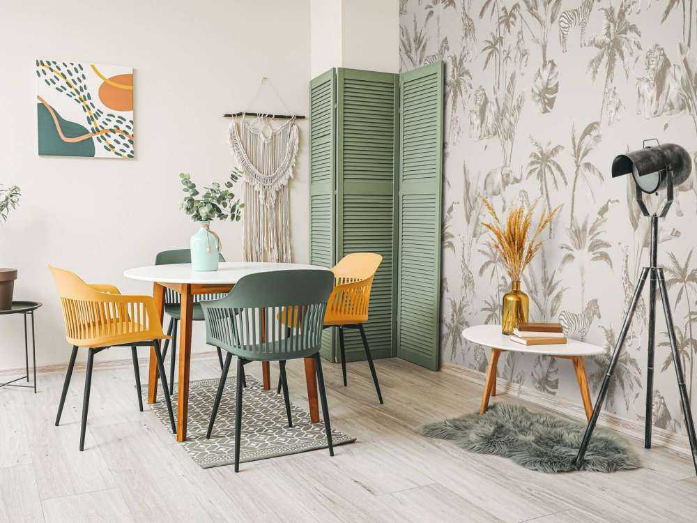 Motif de la jungle animale taupe