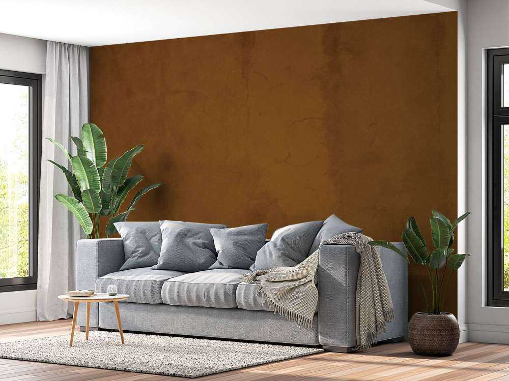 Béton marron cuivre