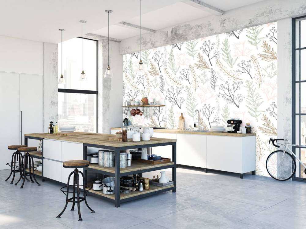 Brindilles colorées