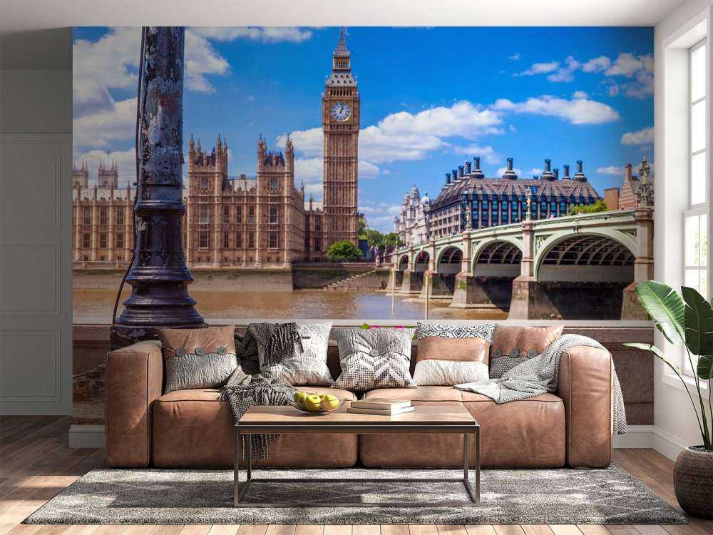 Un bouquet de roses à Londres