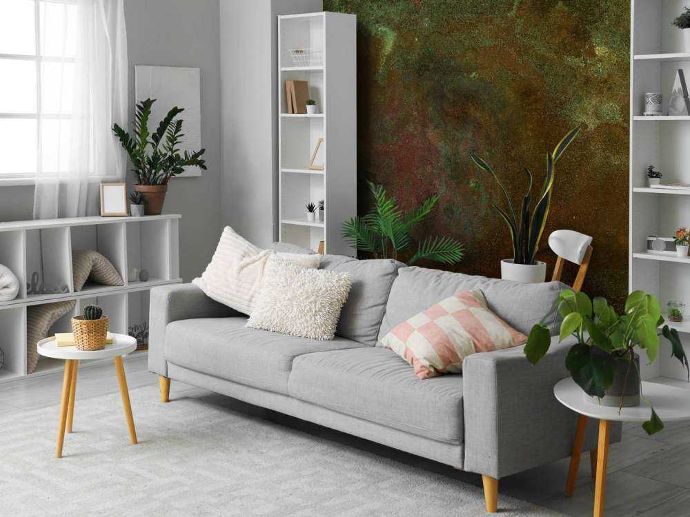 Structure oxydée magnifiquement mise en valeur