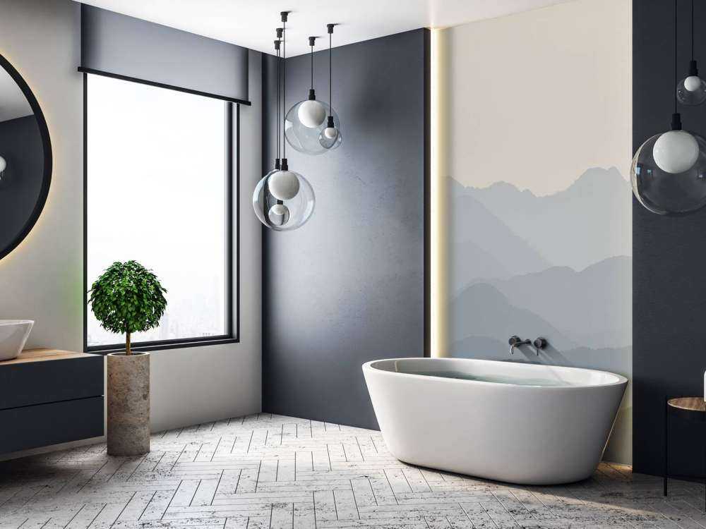 Paysage de montagne dans la jungle