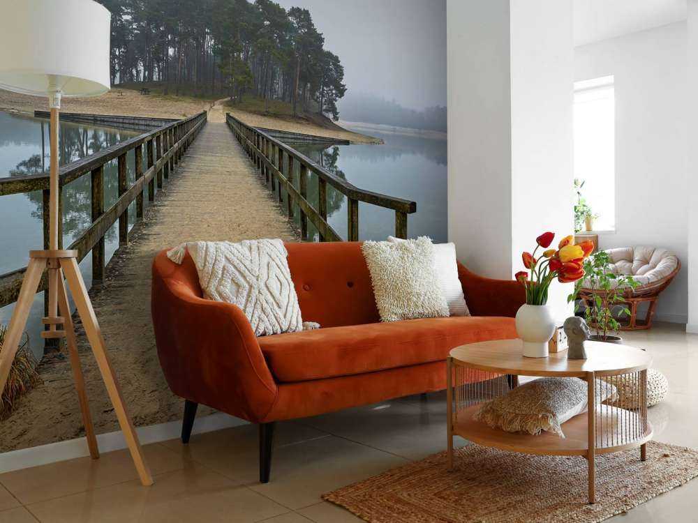 Une île dans le brouillard