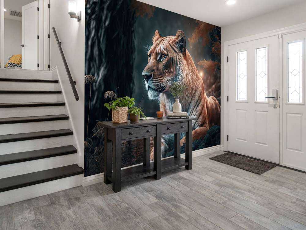 Illustration d'un lion