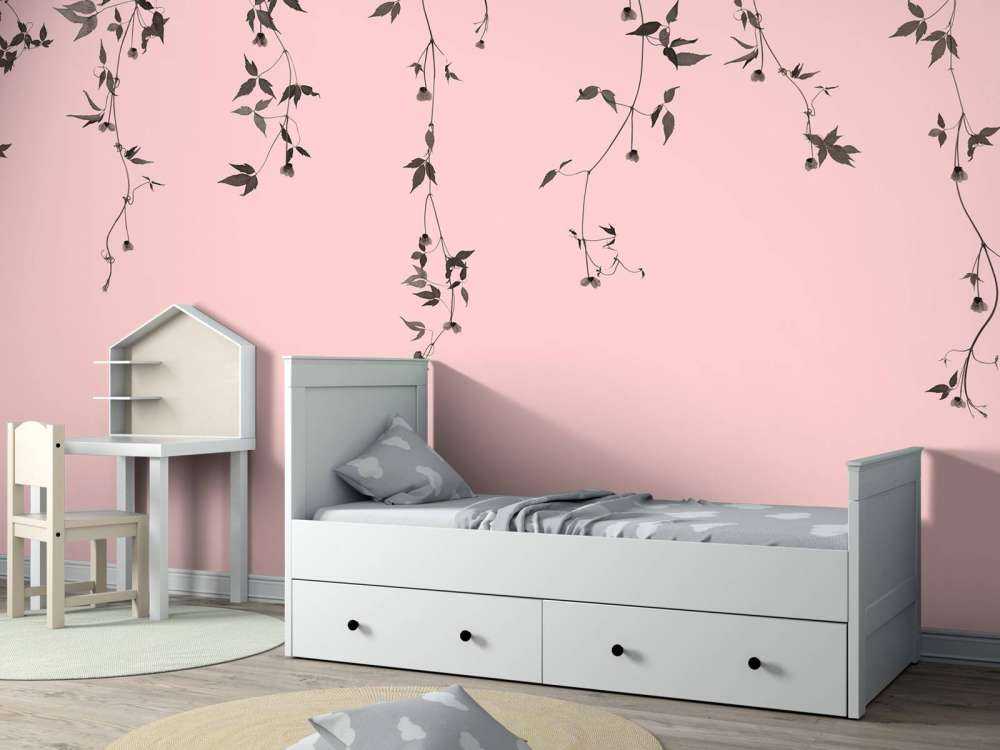 Brins de clématite rose