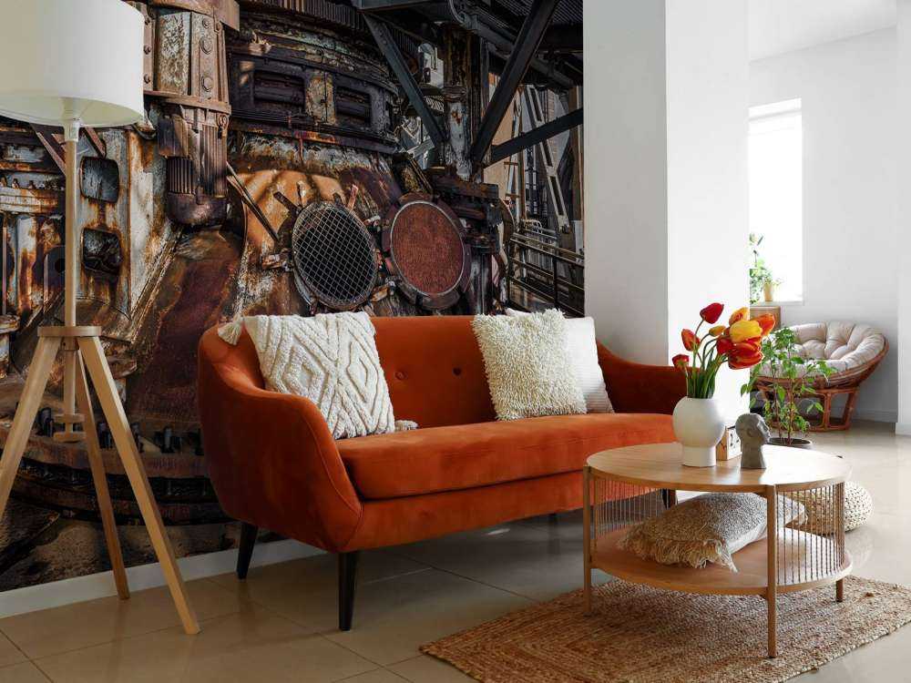 Ancienne usine rouillée