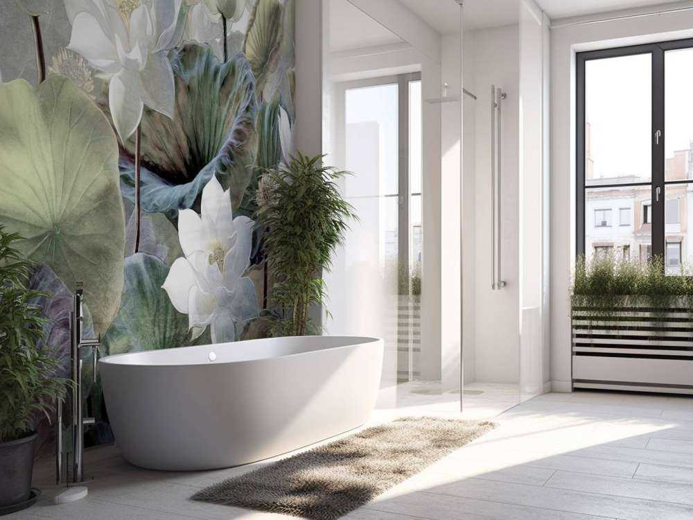 Fleurs de lotus pittoresques