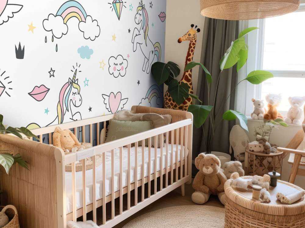 Licornes avec des cœurs