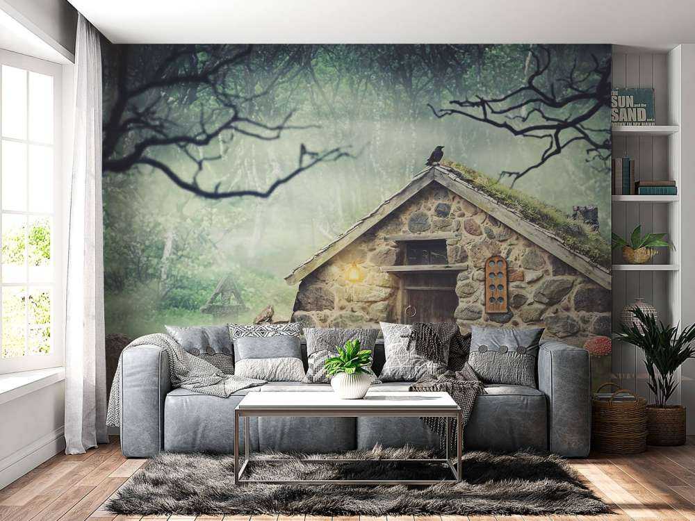 Maison enchantée en pierre