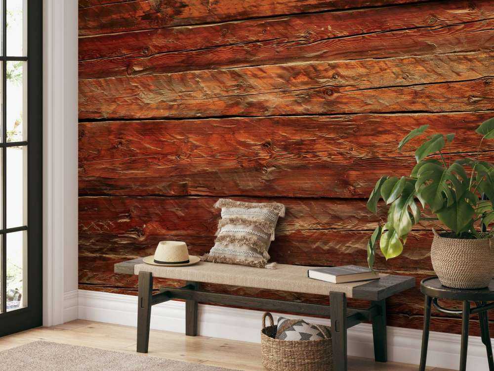 Bois à structure brute