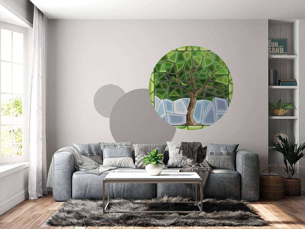 Mosaïque d'un arbre