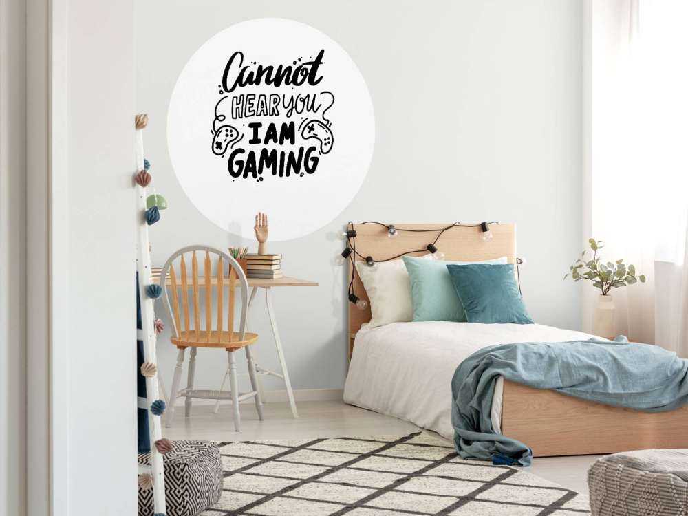 Peux pas t'entendre, en train de jouer