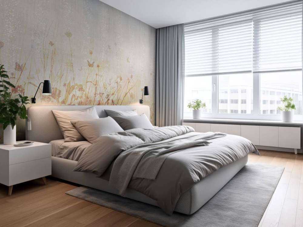 Prairie d'été avec des papillons