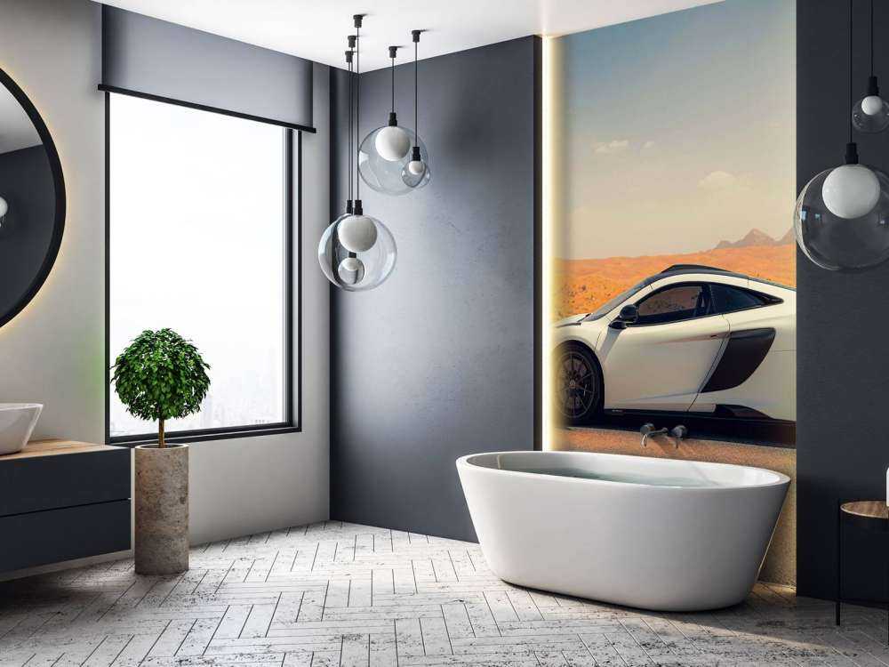 McLaren 675LT dans le désert