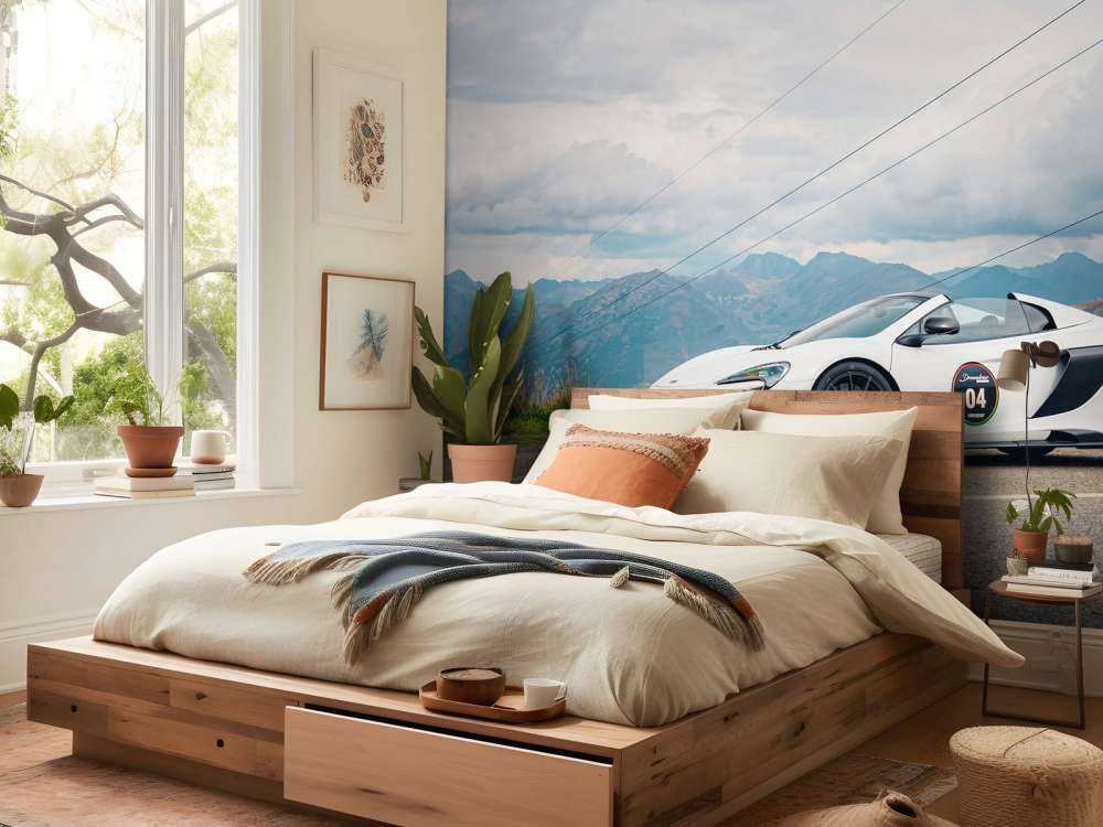 McLaren 675LT Spider Bergpanorama