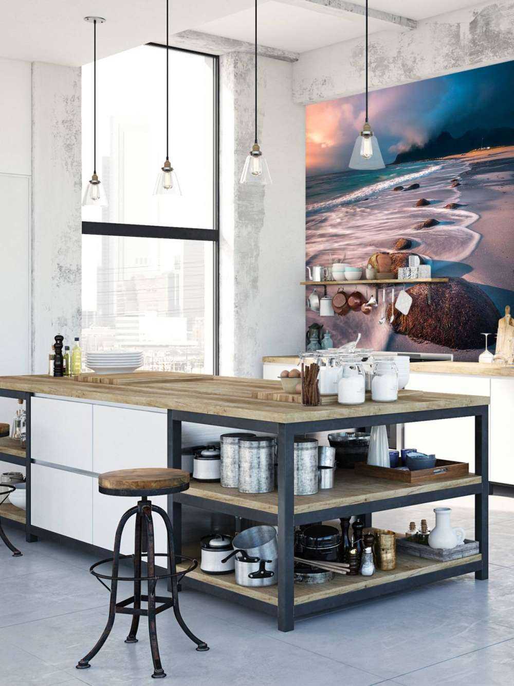 Lueur du soir sur la côte nord.