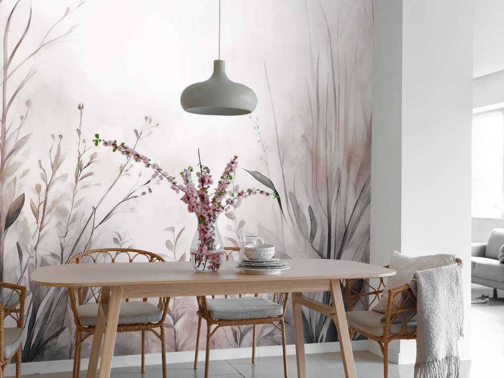 Jardin de paix - violet doux