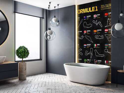 Formule 1 2024 - Carte des gagnants