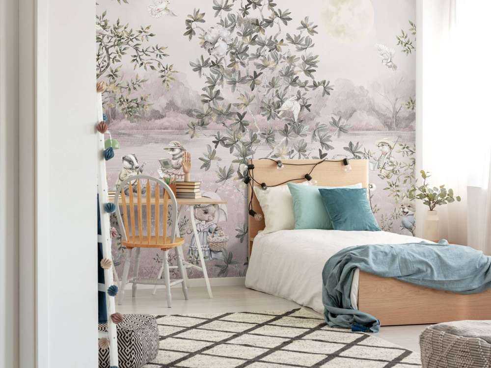 Animaux Vintage - Rose