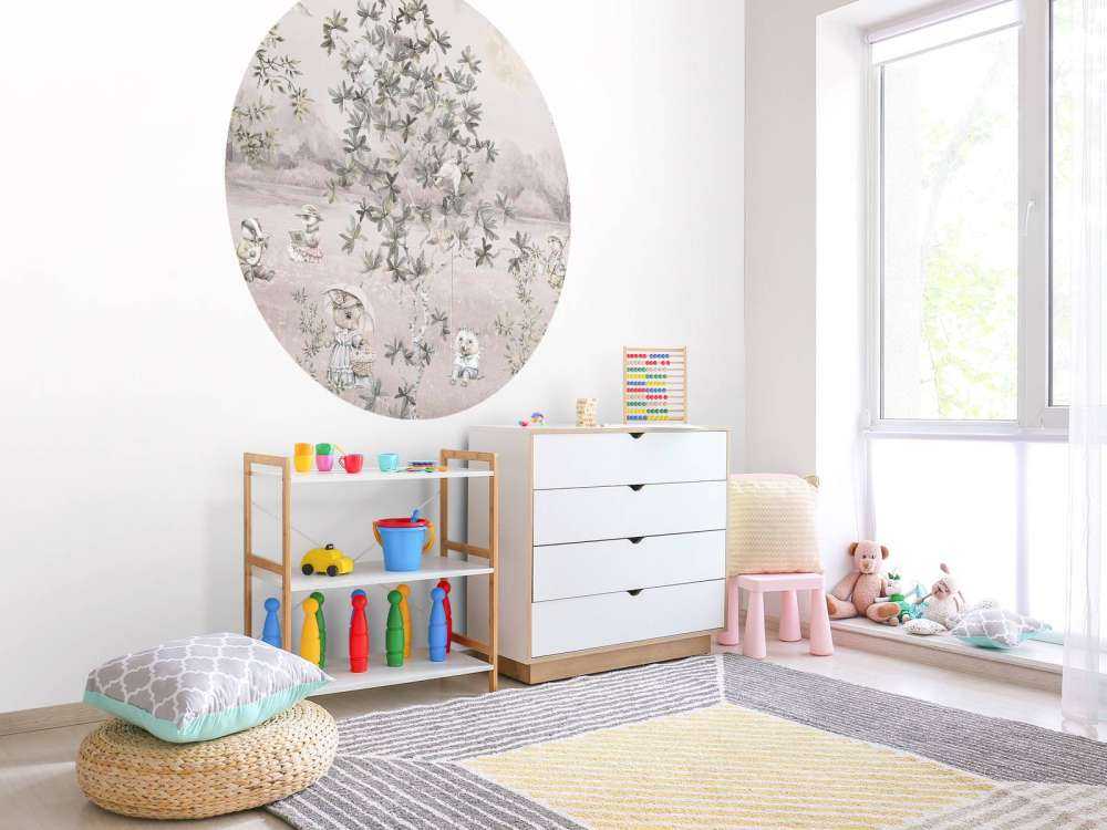 Animaux Vintage - Rose