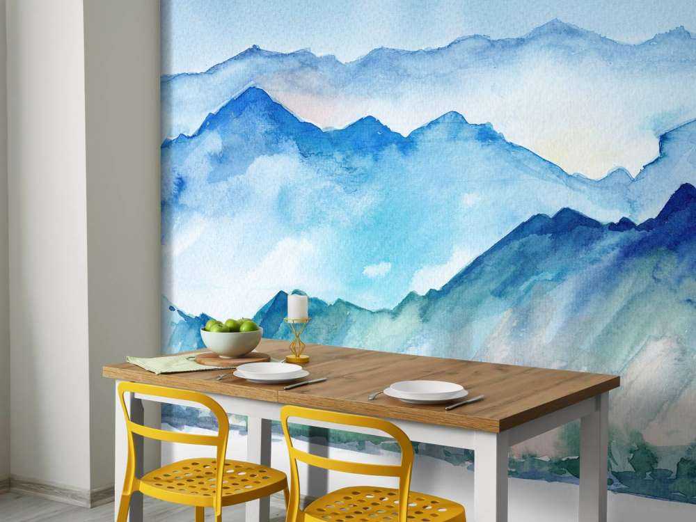 Montagnes abstraites