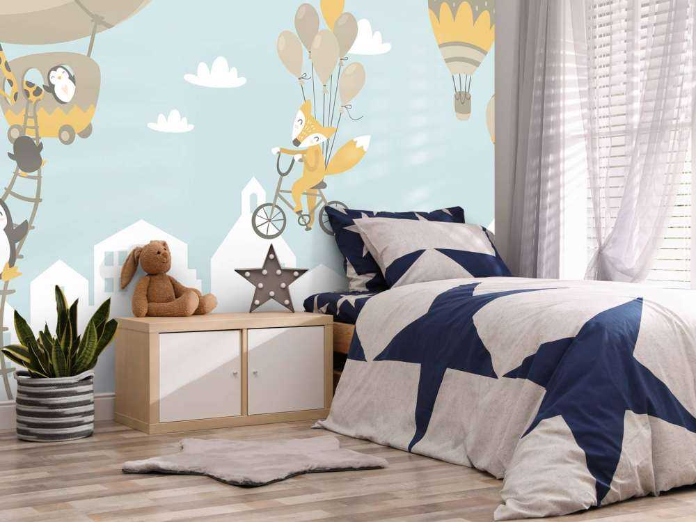 Les animaux dans l'air