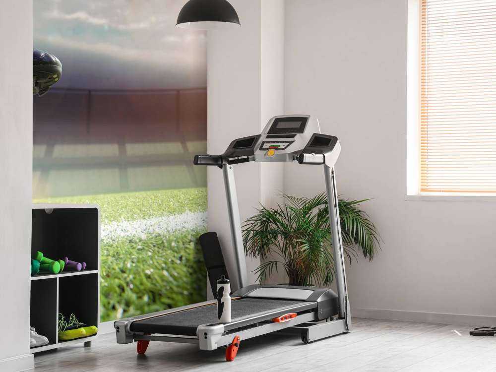 Stade avec un joueur de football